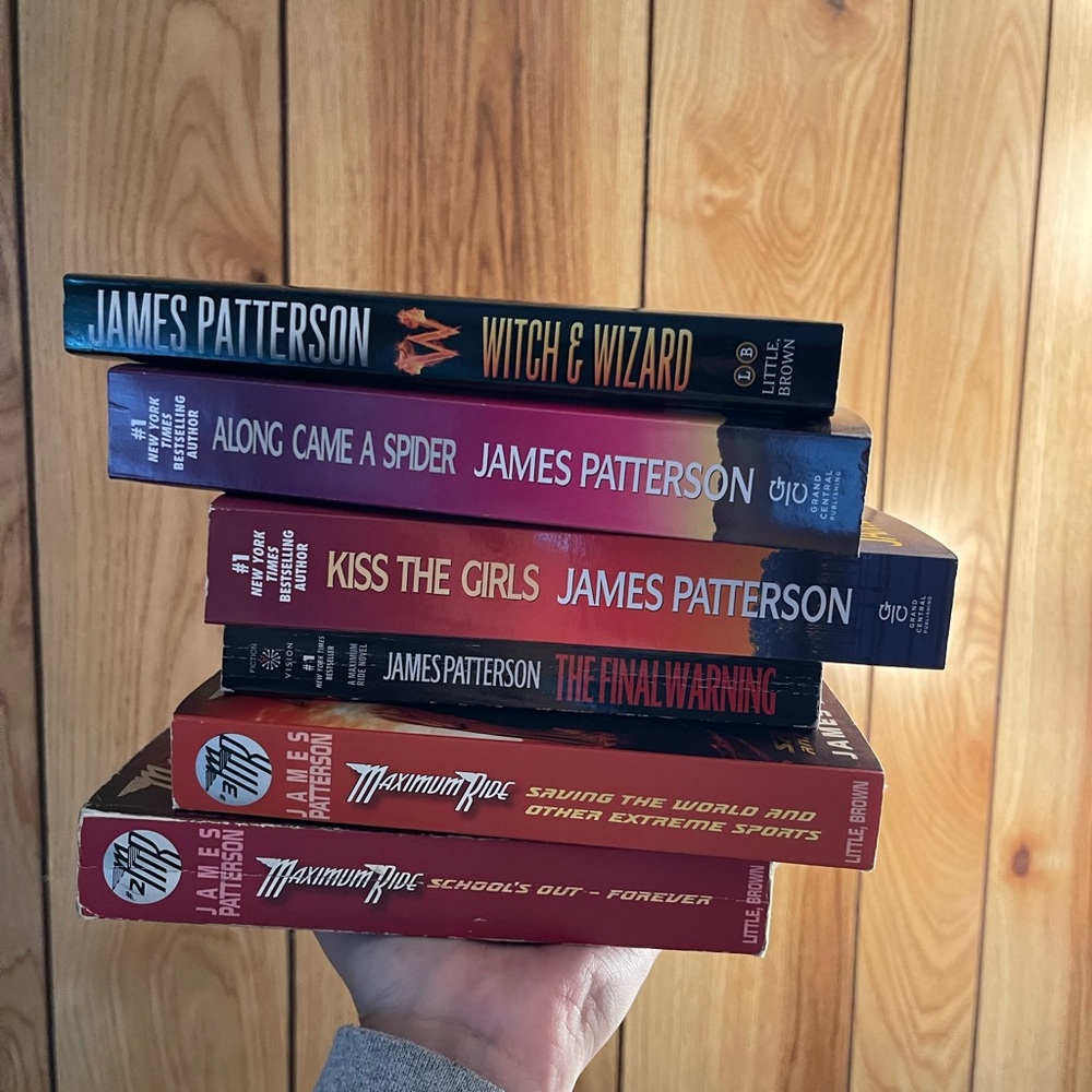 Various James Patterson Novels